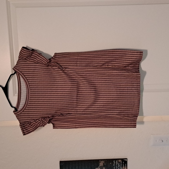 🌂New khaki striped crewneck tank - Picture 7 of 10